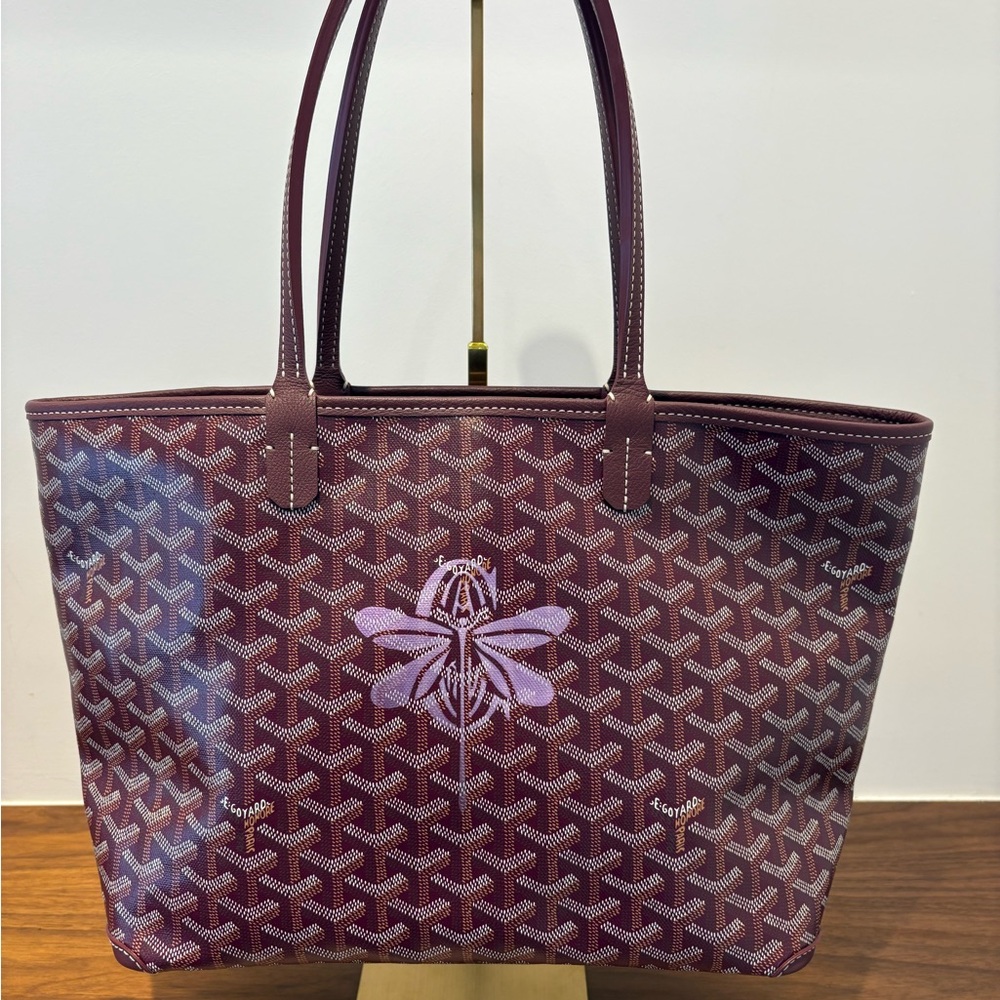 SOLD❌Goyard Goyardine Canvas Dragonfly Marquage Artois PM bag
